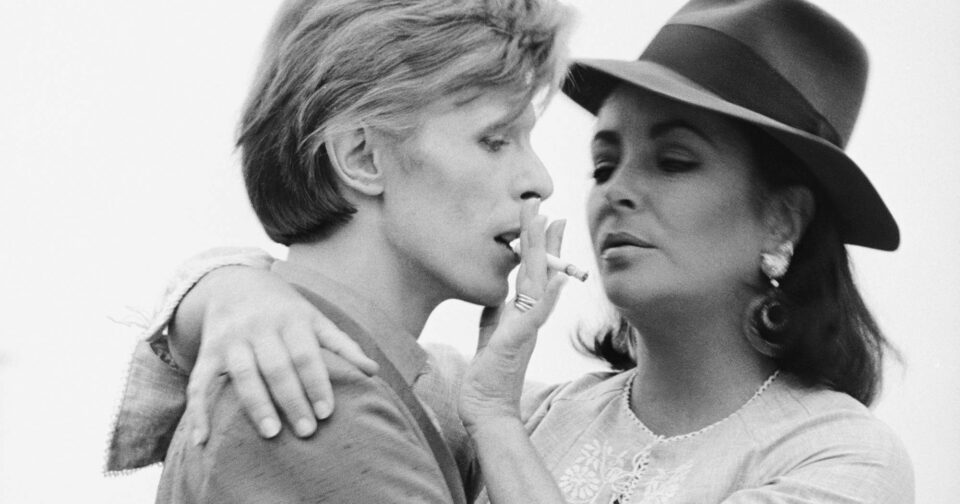 David Bowie & Elizabeth Taylor