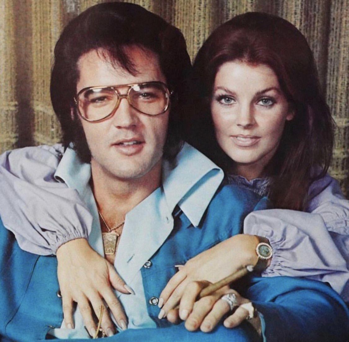 Priscilla and Elvis Presley
